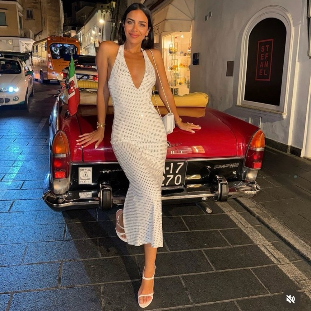 Zara White Maxi Dress